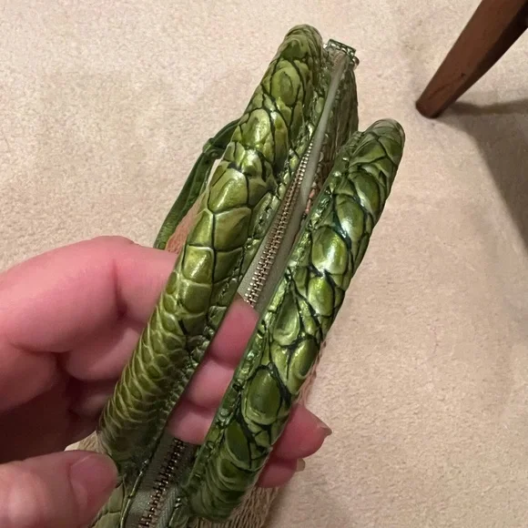 Brahmin Duxbury Satchel Limeade Green Melon Ombré NWOT - Picture 6 of 12